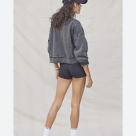 NWT Free People FP Movement Intercept Pullover Washed Black Size XL - Picture 3 of 12